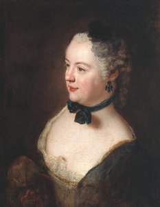 Portrait of a Young Woman by Antoine Pesne