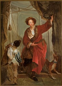 Portrait of Friedrich Ernst von Knyphausen (1678-1731) by Antoine Pesne
