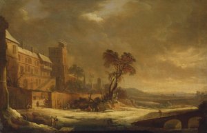 The Month of January, Snow Effect, 1699