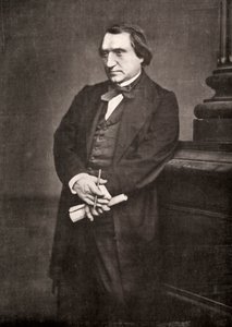 Ernest Renan, French Philosopher and Writer by Antoine Samuel Adam Salomon