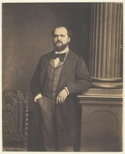 Untitled (Man Standing, en Face) by Antoine Samuel Adam Salomon