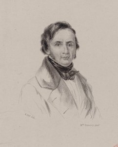 Portrait of Pianist and Composer Joseph Bernard Woets by Antoinette Louise Demarcy