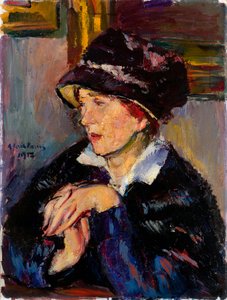 Woman with a Dark Hat