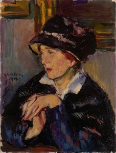 Woman with a Dark Hat