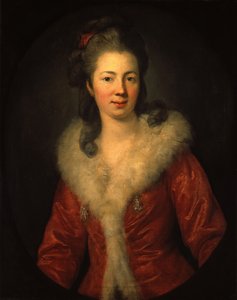 Mrs. von Martens by Anton Graff