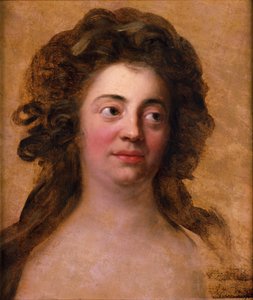 Portrait of Dorothea Schlegel by Anton Graff