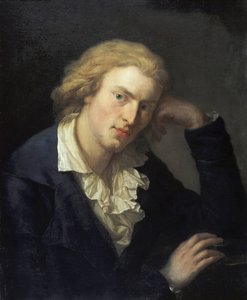 Portrait of Friedrich von Schiller by Anton Graff