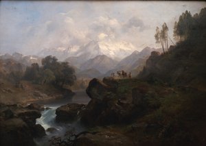 Mountain Landscape with the Wiesbachhorn