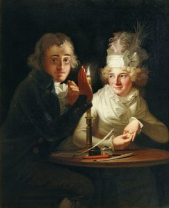 Engagement by Candlelight, c.1790-98
