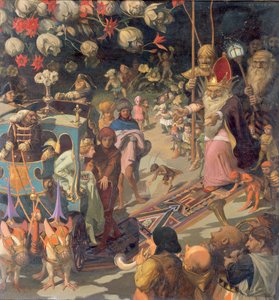 Visit of the Moonlight Princess to the Dwarf King