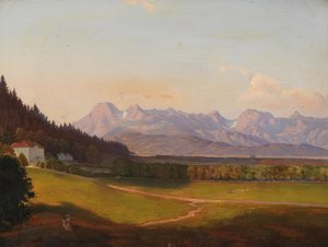 Radetzky Villa and the Kamnik Alps in Krain