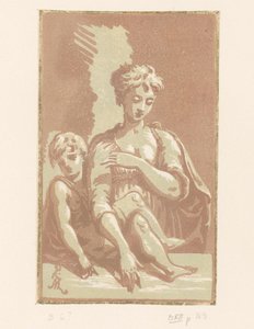 Mary with the Christ Child by Anton Maria I Zanetti