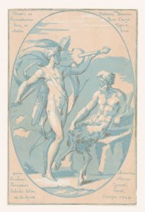 Contest Between Apollo and Marsyas by Anton Maria I Zanetti