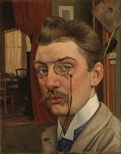 Self-Portrait in the Studio