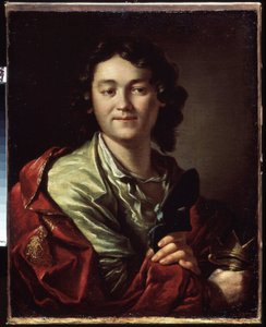 Portrait of F. Volkov, the Founder of the First Russian Theatre