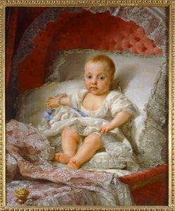Infanta Carlota Joaquina Teresa of Spain, Queen Consort of Portugal by Anton Raphael Mengs