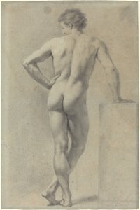 Male Nude Study by Anton Raphael Mengs