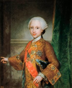 Portrait of François Xavier de Bourbon, Infant of Spain, Knight of the Holy Spirit