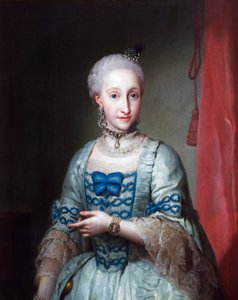 Portrait of Infanta Maria Josefa of Spain by Anton Raphael Mengs