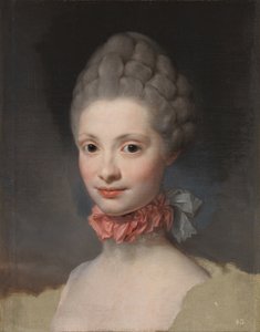 Portrait of Maria Luisa of Parma as Princess of Asturias, 1765 by Anton Raphael Mengs