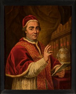 Portrait of Pope Clement XIII by Anton Raphael Mengs