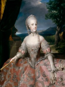 Maria Carolina of Habsburg-Lorraine, Queen of Naples by Anton Raphael Mengs