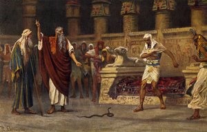 Moses and Aaron - Bible by Anton Robert Leinweber