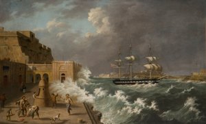 Harbour Scene, Malta