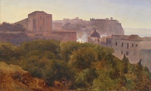 Francavilla Wood in Chiatamone, c.1824 by Anton Sminck Pitloo