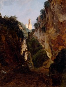 Rocky Gorge in Sorrento, by Anton Sminck Pitloo