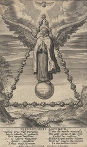 Perfectionis Ascensio, from The Life of Saint John of the Cross by Anton Wierix