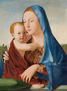 Madonna and Child, c. 1475 by Antonello da Messina