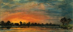 Sunset at Chelsea, London
