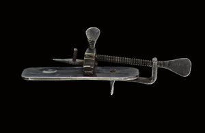Microscope, c.1690 by Antoni van Leeuwenhoek