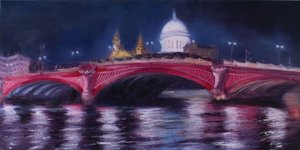 St Paul’s, Blackfriars Bridge, 2013 by Antonia Myatt