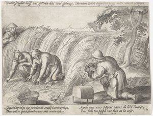 Weeding the Land by Antonie Wierix (II) (possibly)