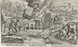 The Blind Shepherds by Antonie Wierix (II)
