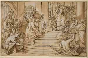 The Presentation of the Virgin in the Temple by Antonio Balestra