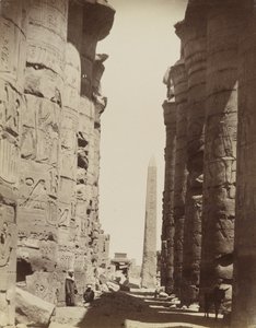 Columns and Obelisk at Karnak