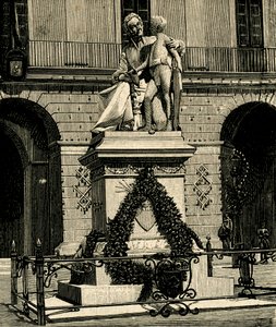Monument to Francesca Capece, by Antonio Bortone, Maglie, Apulia, Italy by Antonio Bortone