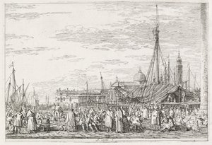 Views: The Market on the Molo, 1735-1746