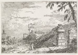 Views: Two Ruined Pillars, 1735-1746