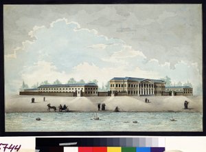 View of the Pashkov House in Moscow