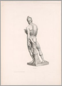 Ajax, Back View, from the Works of Canova by Antonio Canova