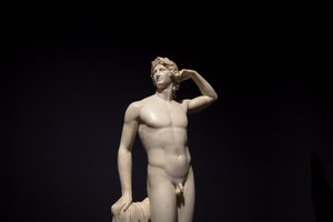 The Ancient Sculpture Apollo Crowning Himself - 1782 - Antonio Canova by Antonio Canova