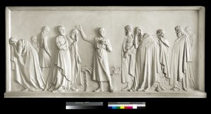 Socrates Drinking the Cup of Hemlock by Antonio Canova