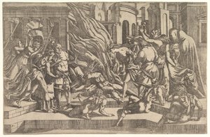 Burning of a Corpse by Antonio Fantuzzi