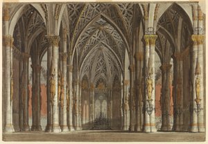 Stage Design: Gothic Hall