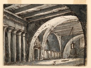 Vaulted Cellar by Antonio Giuseppe Basoli
