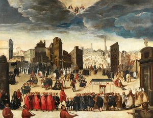 The Procession Celebrating the Consecration of the Insigne Collegiata di Santa Maria